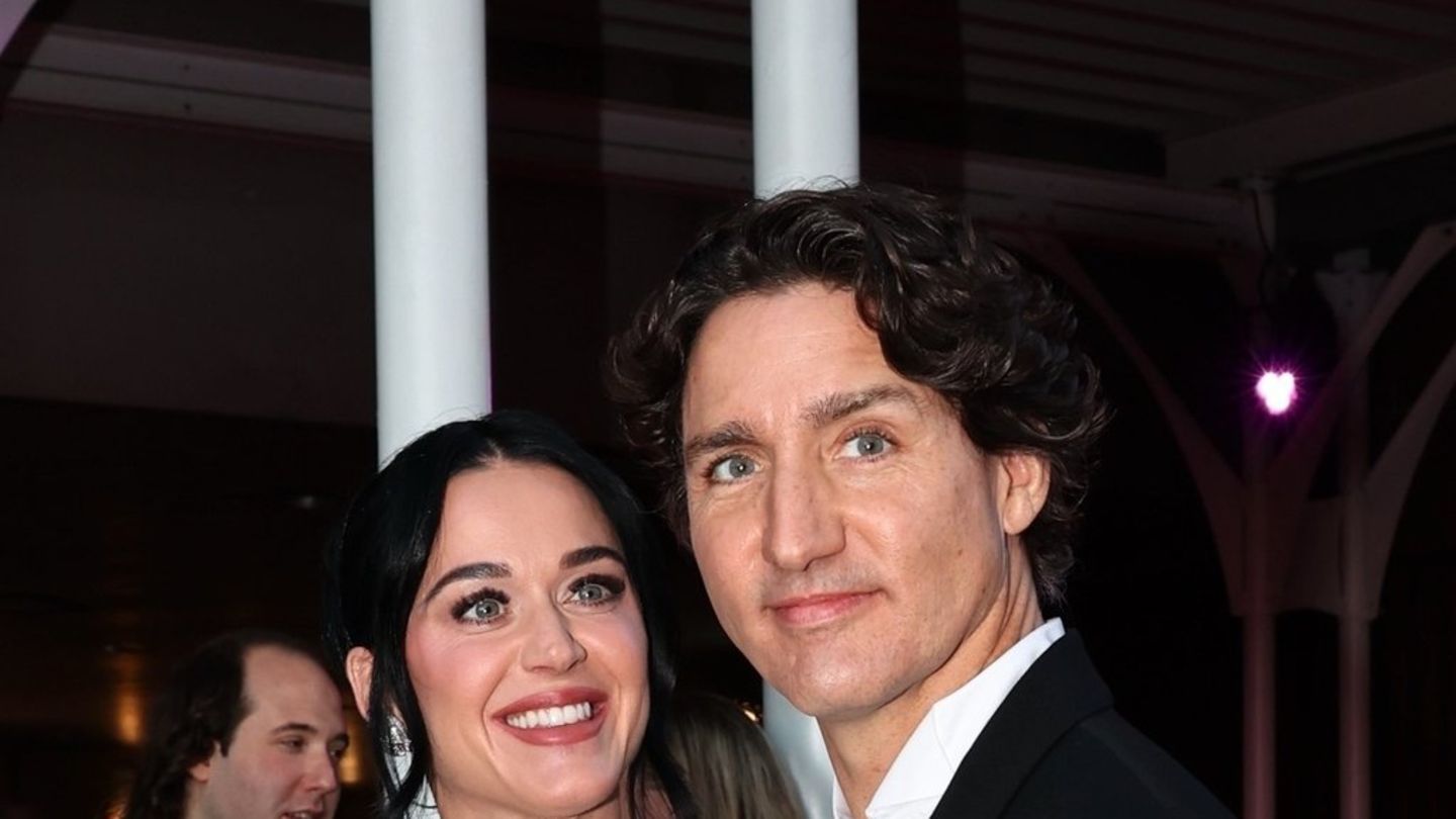 Katy Perry und Justin Trudeau: Premiere auf dem roten Teppich