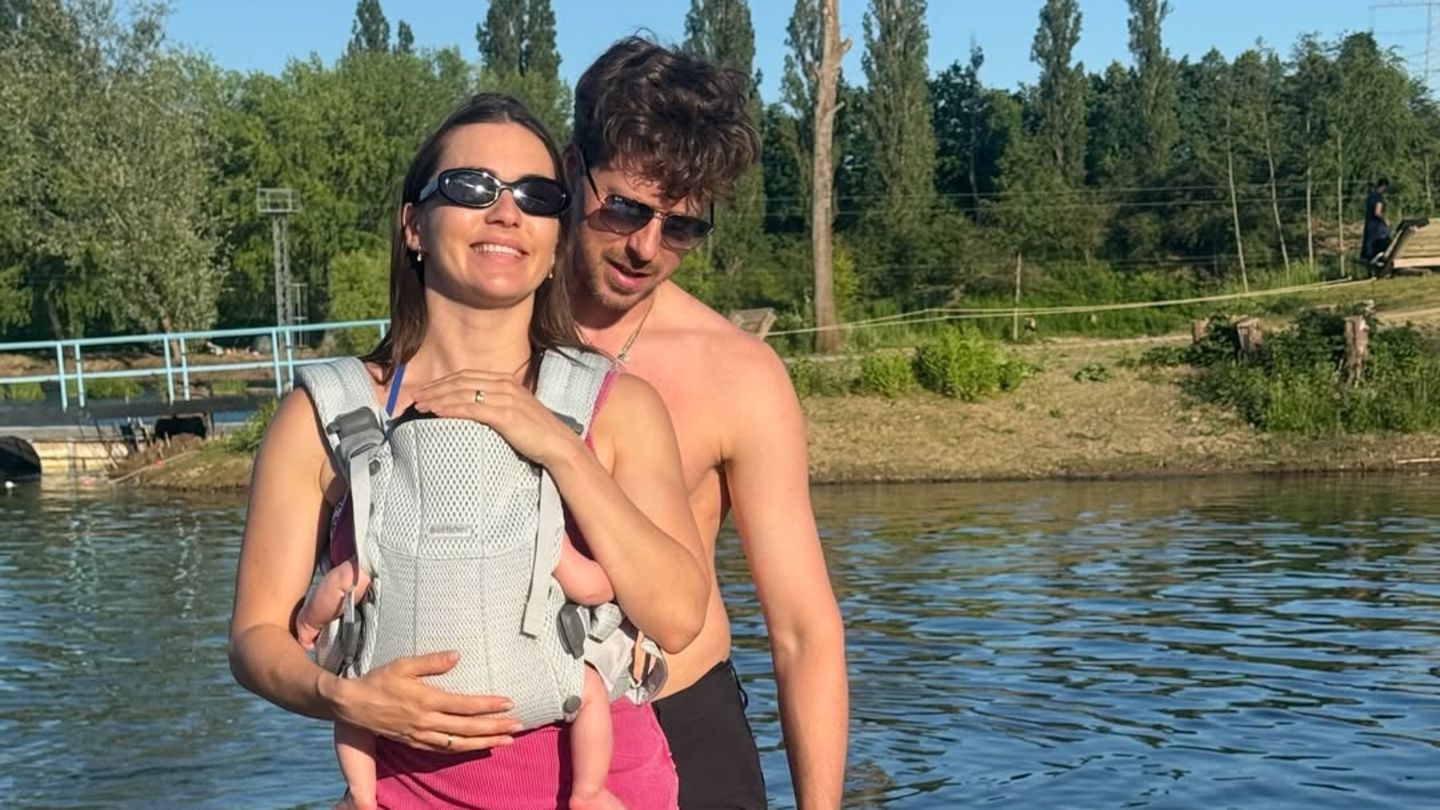 Renata + Valentin Lusin: Private Familienmomente! Sie geben Einblicke in ihr Familienglück