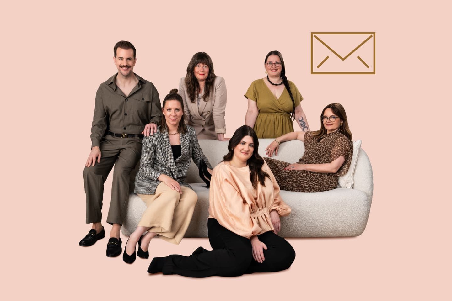 Die Gala-Glam-WG: Sechs Redakteure, ein Newsletter