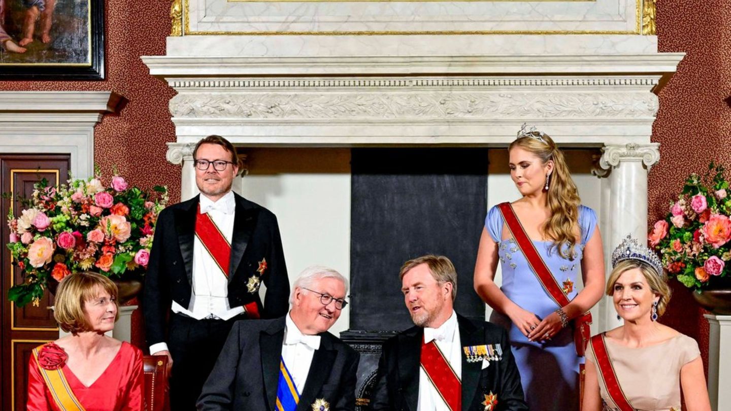 Staatsbankett für Frank-Walter Steinmeier: Zauberhaftes Foto mit Royals