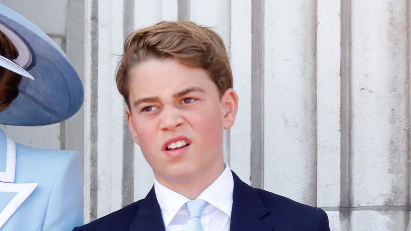 Trooping the Colour : Frisch gestriegelt? Prinz George tanzt komplett aus der Reihe