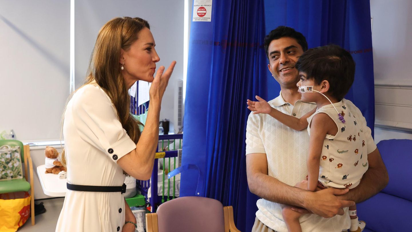 Windsor Terminkalender 2026: Kate sorgt im Kinderkrankenhaus für einen Moment der Leichtigkeit