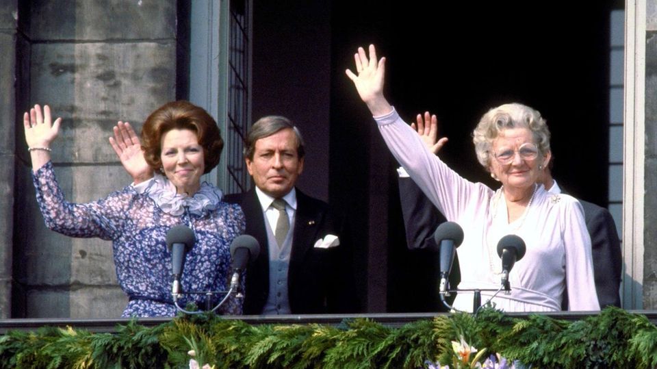Königin Beatrix und Königin Juliana