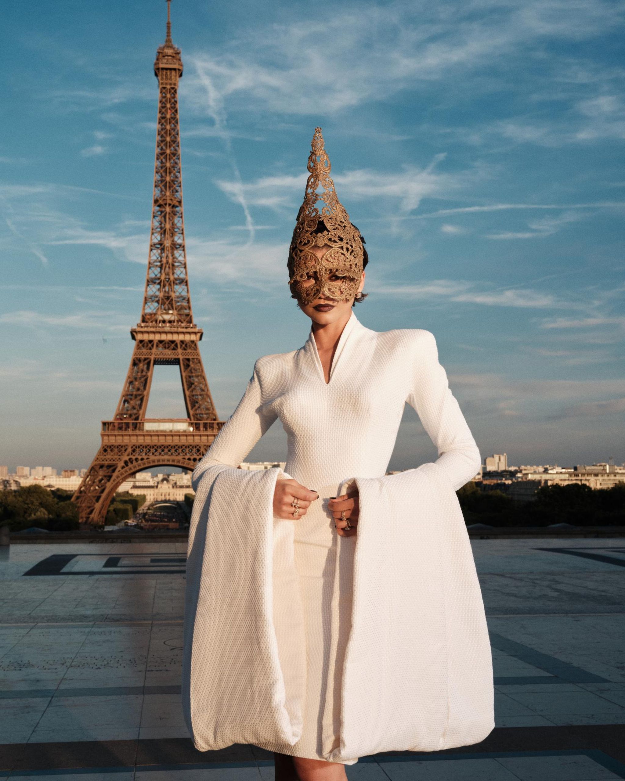Eiffelturm-Kleid Kostüm Für Damen – Originelles Partydressing Für Karneval, Fasching & Mottopartys – Der Hingucker Auf Jedem Event
