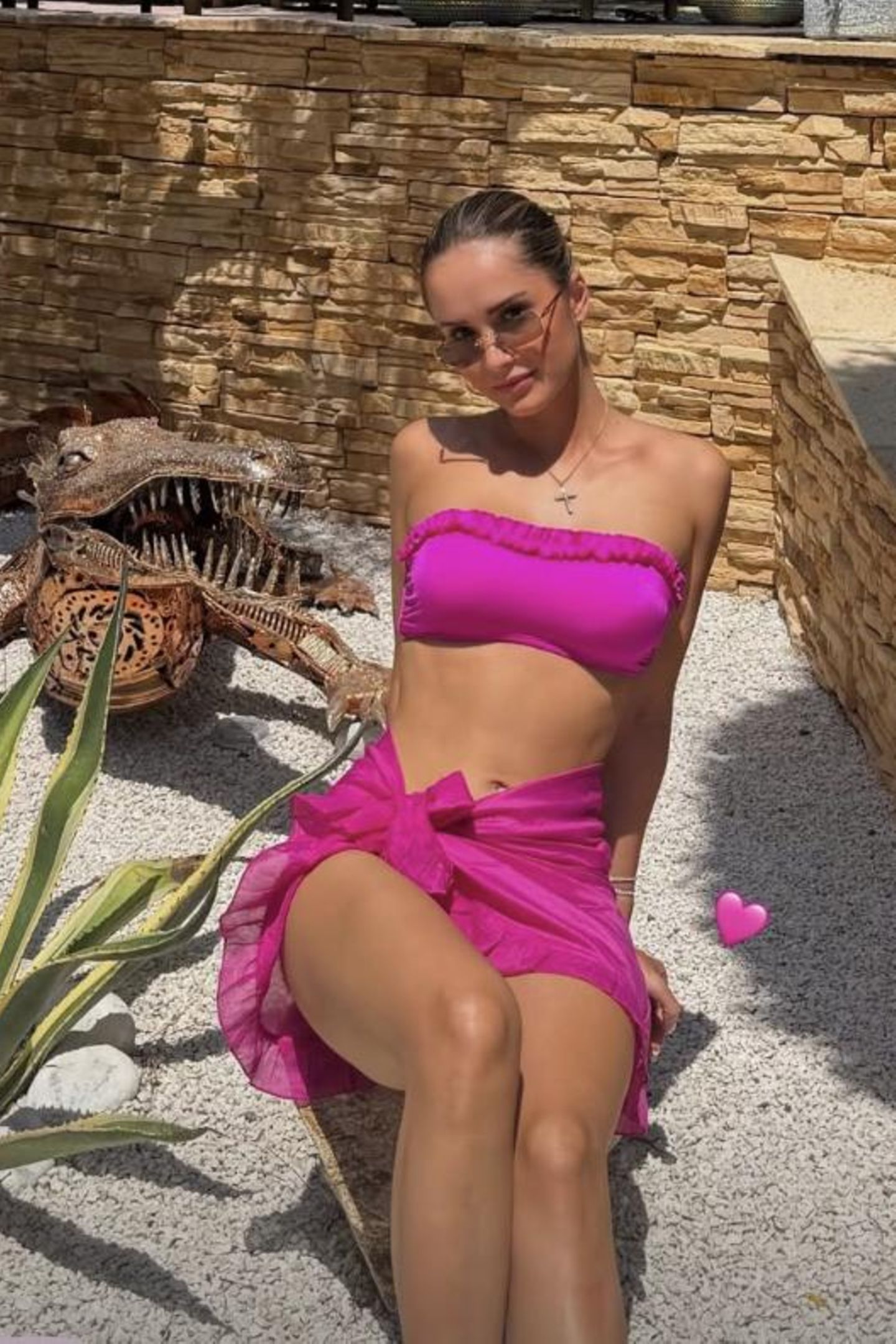 Davina Geiss zeigt sich erneut nach ihrer Brust-OP im Bikini | GALA.de
