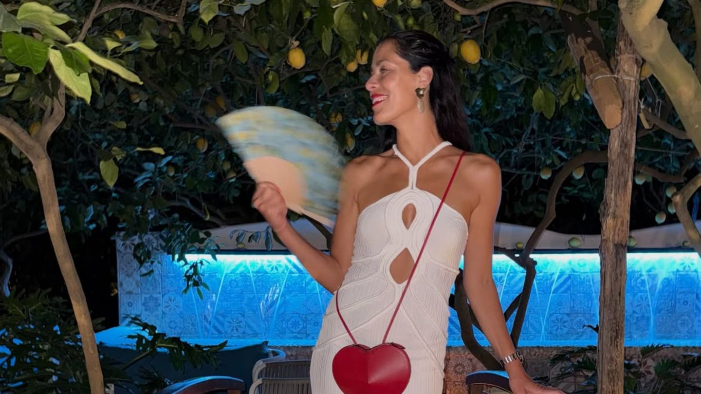 Fashion-Looks: Bei diesem Capri-Look sitzt das Herz am rechten Fleck