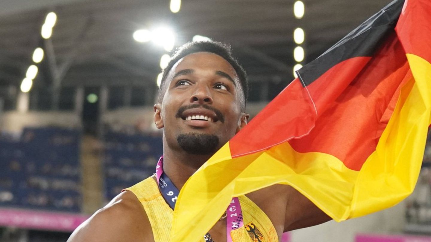 Zehnkampf-Europameister Leo Neugebauer: Er versteigert seinen Wettkampfschuh