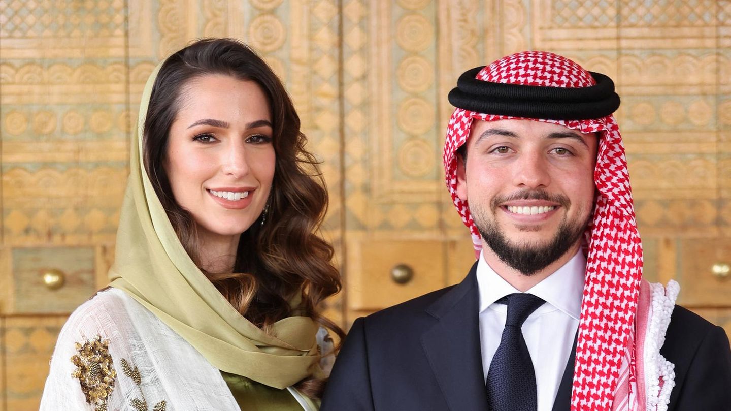 Funkelnde Hochkaräter: Prinzessin Rajwa strahlte mit ihrem Zehnkaräter um die Wette