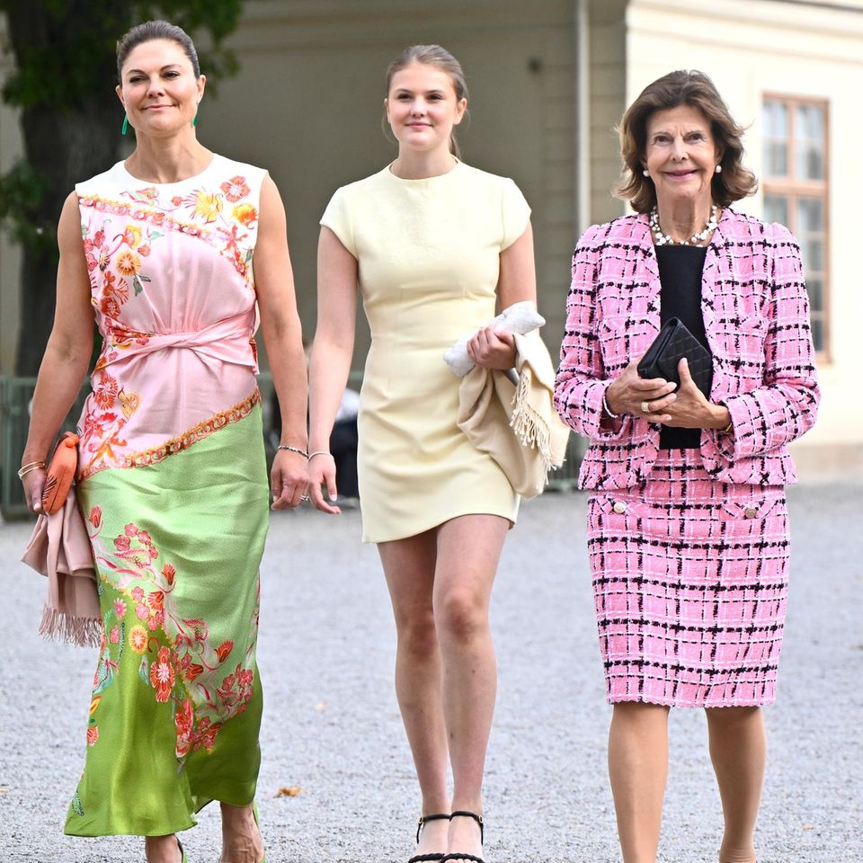Prinzessin Victoria, Estelle, Königin Silvia